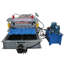 Galvanized steel coil roofing tile making machine